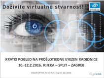 Hrvatsko društvo optičara i optometrista : Održane Eyezen radionice